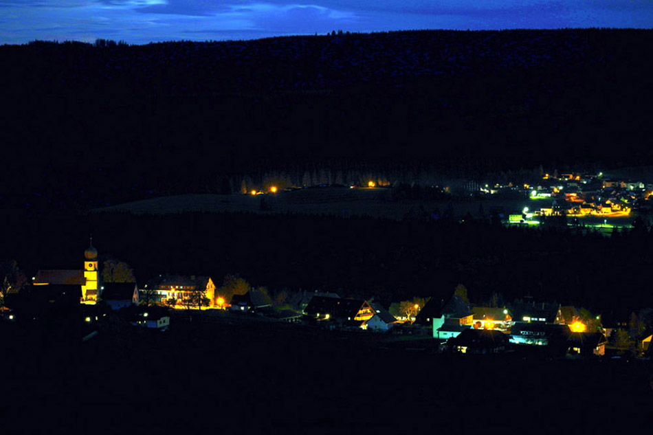 Diese schöne Nachtaufnahme von Kappel machte der Kappeler Feriengast und EDV-Techniker Andreas Thierfelder